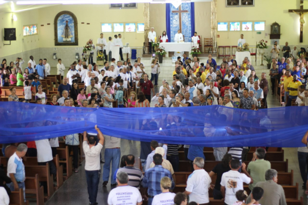 2º Encontro regional das famílias do Terço dos Homens reúne fiéis em Campos Altos
